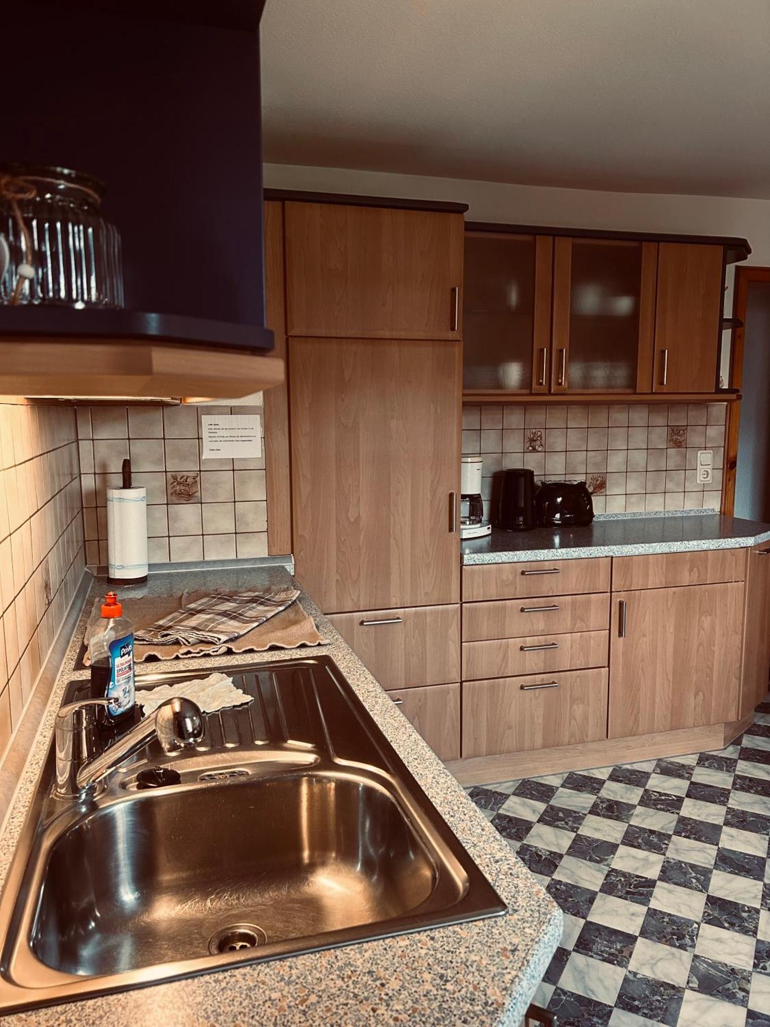 Ferienwohnung Langes Freiensteinau Eksteriør billede